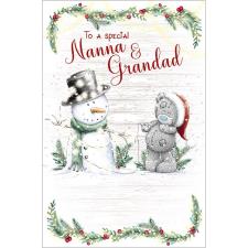Nanna & Grandad Me to You Bear Christmas Card Image Preview